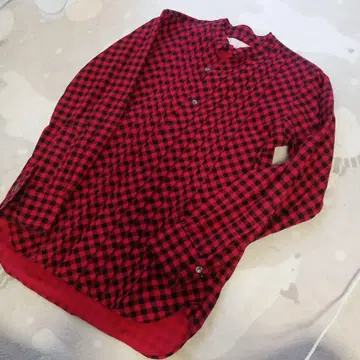 HAVERSACK 깅엄 체크 M 코튼