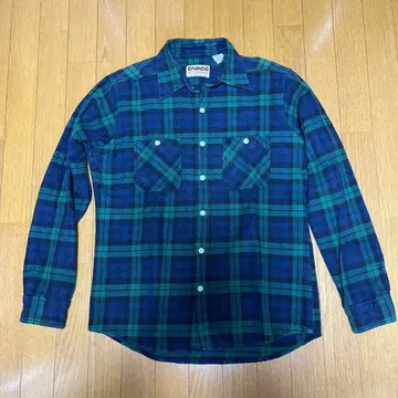 [ 새상품급 ] CAMCO 체크 무늬 플란넬 셔츠 M 사이즈