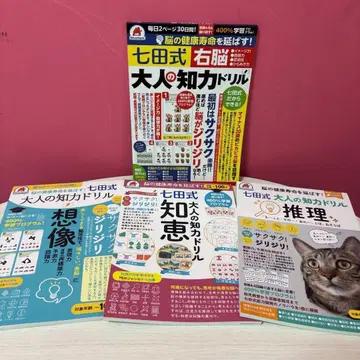 시치다식 어른의 지력 드릴 4권 세트
