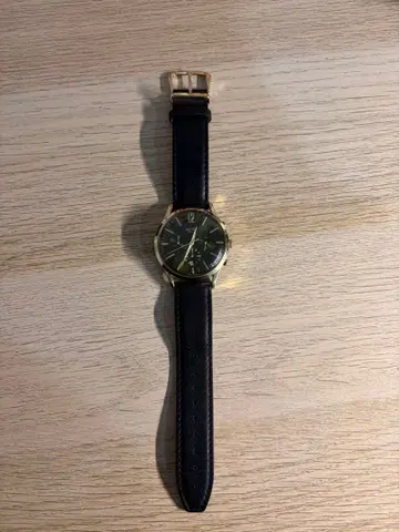 HENRY London 아날로그 시계 블랙/골드