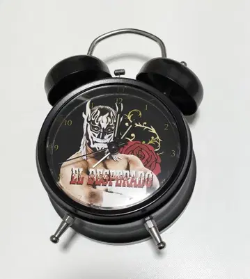 신일본 프로레슬링 엘 데스페라도 알람 시계 작동 OK 중고