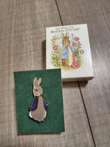피터 래빗 핀 배지 오리지널 박스 포함