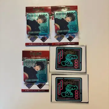 극장판 주술회전 시부야 사변 x 사멸회유 캔뱃지 스티커 후시구로 메구미