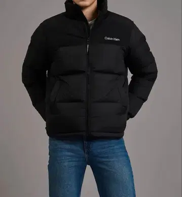 캘빈 클라인 블랙 다운 자켓