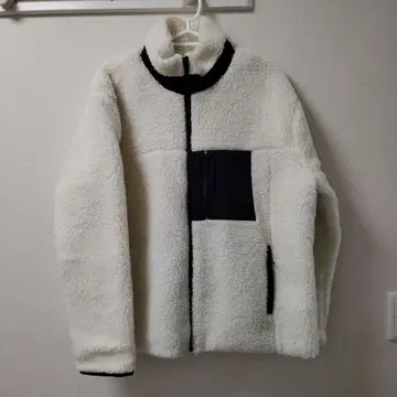 보아 블루종 M 화이트