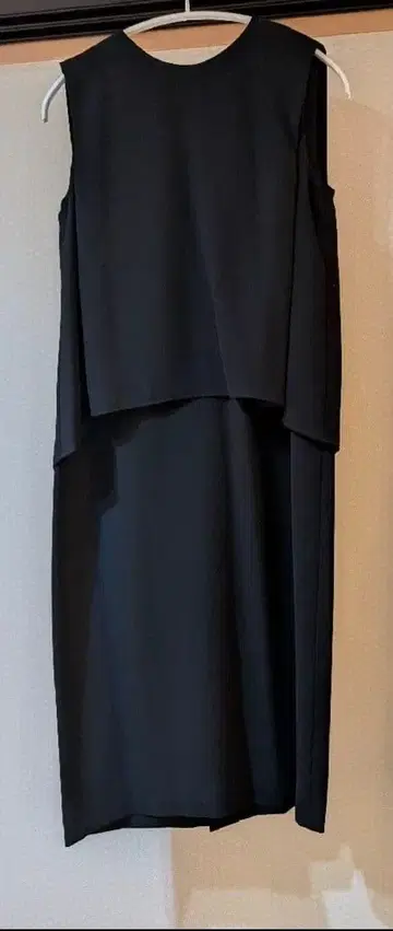 [새상품급] beige, 베이지 슬리브리스 원피스 2