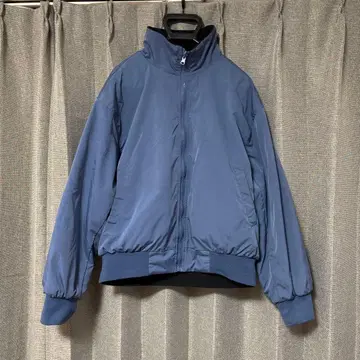 bonbon 리버서블 플리스 자켓 블루