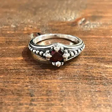 [ New arrivals ] 실버 925 반지 Red-CZ