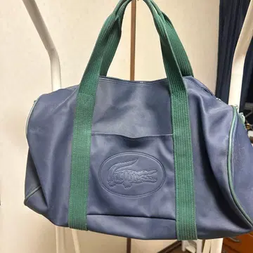 LACOSTE 중고품 대방출 LACOSTE 네이비 보스턴 백