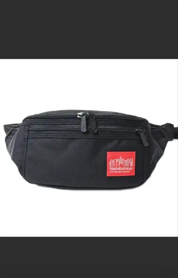 블랙 바디백 웨스트 파우치