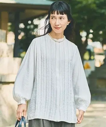 스튜디오 클립 인도 랜덤 턱 셔츠 [ 포멀 2025AW ]