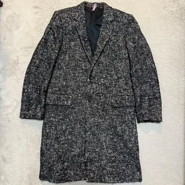 LITHIUM HOMME 리튬옴므 트위드 체스터 코트