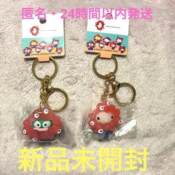 [ 새상품 ] 산리오 미야쿠미야쿠 클리어 컬러 키링 한교동 키티