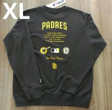 파드레스 맨투맨 트레이닝복 백프린트 XL 사이즈 LL