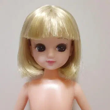 리카짱 비쥬 시리즈 인형 본체 금발 블론드 밥