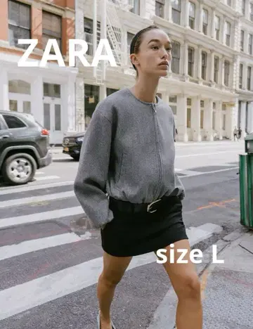 ZARA 소프트 봄버 자켓 L 사이즈