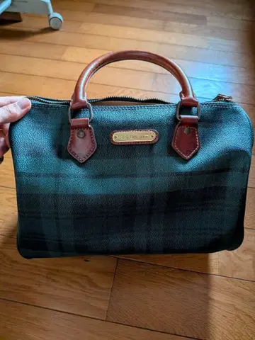 랄프 로렌 미니 보스턴 백