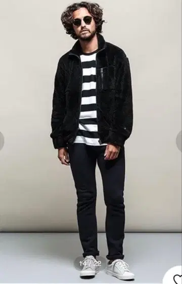 나노 유니버스 리 Lee/별주 맨투맨 스키니