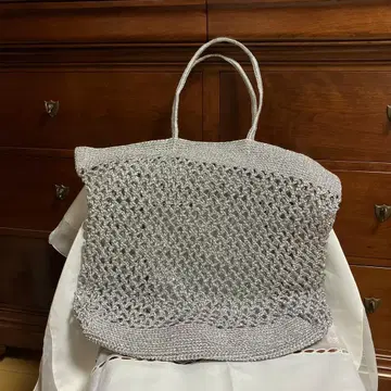 새상품급 The Bagmati 바그마티 메쉬 백 실버 [여행]