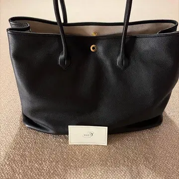 Cisei 941 가죽 토트백 블랙