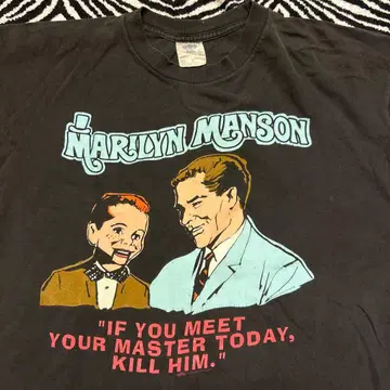 vintage 90s marilyn manson T셔츠 마릴린 맨슨