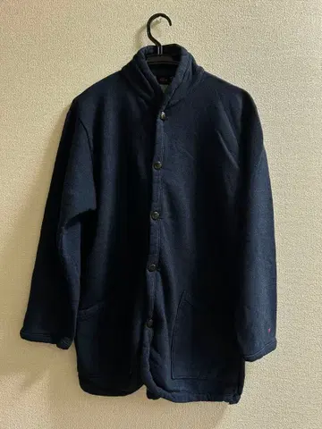 새상품급 Badou-R 면100% size3 인디고 염색 맨투맨 자켓