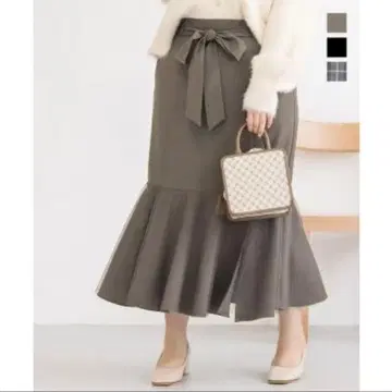빅 사이즈 CLETTE 오리지널 리본 포함 튤 스커트 4L