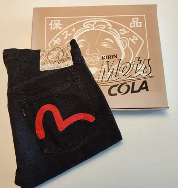 기린 메츠 콜라 캠페인 상품 EVISU 청바지 32 사이즈 새상품급