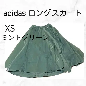 adidas 아디다스 롱 스커트 XS 민트 그린