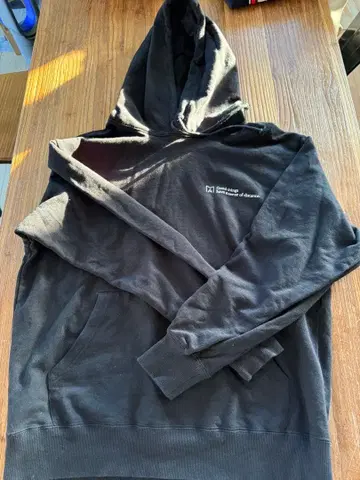 FIRSTHAND 후드티 블랙 M 사이즈