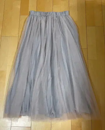[ eclat 성인 샤샤 스커트 ] 라이트 그레이 사이즈 38