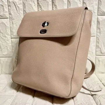 미사용 새상품급 에코 카우아이 백팩 가죽 핑크 A4 수납