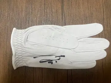 마츠다 스즈 프로 사인 포함 골프 그로브 화이트