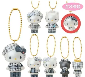 챠미키티 흑백 걸리시 쌍둥이 코디 시크릿 마스코트 참