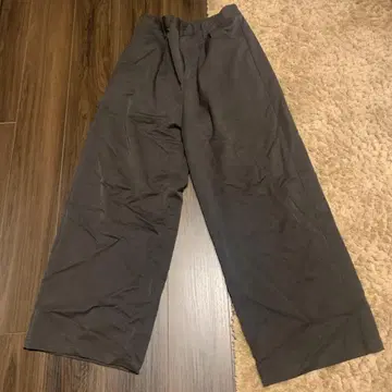 그레이 와이드 팬츠 남성용 M 사이즈