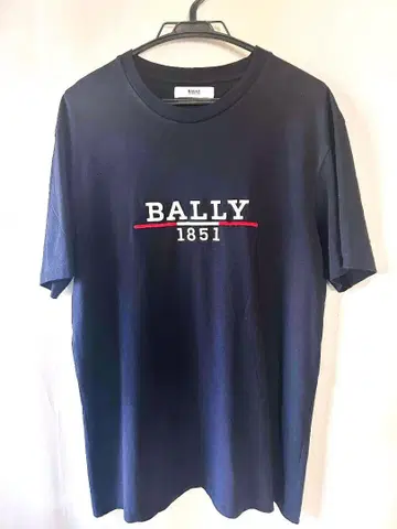 BALLY 1851 네이비 티셔츠