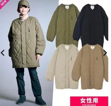 블랙 M 사이즈 방풍 발수 스트레치 퀼팅 코트 워크맨