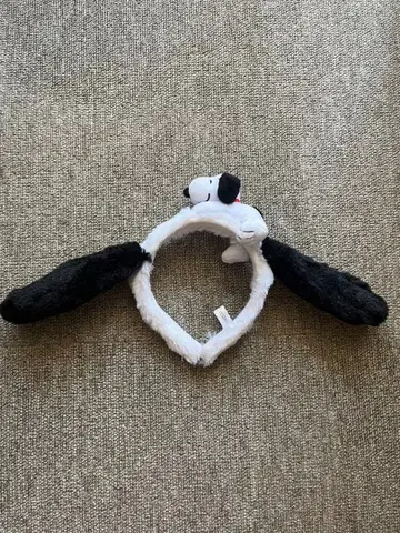 스누피 귀달이 머리띠