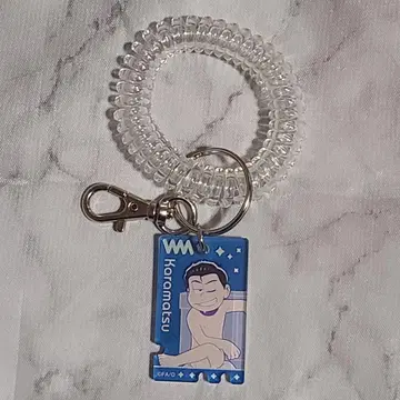 오소마츠 6쌍둥이 TSUTAYA 사우나 아크릴 키링 카라마츠