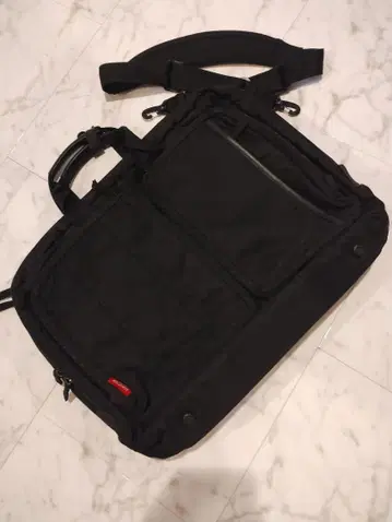 새상품 맨해튼패세지 출장 대응 대용량 비즈니스백 블랙 숄더 포함