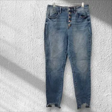 1점 한정 So 하이라이즈 앵클 스키니 데님 하의 데님 팬츠