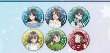 청춘 돼지 녀석은 산타클로스의 꿈을 꾸지 않아 캔뱃지 BOX(6개)