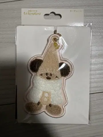 릴린링 키체인 베이지(화이트) 디즈니 크리스마스 랜덤