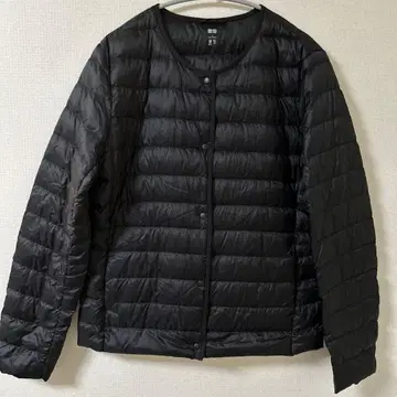 유니클로 울트라 라이트 다운 컴팩트 자켓 블랙 수납 봉투 포함