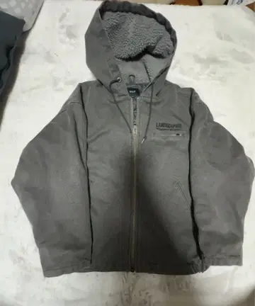 HUF LANDSCAPING 후드 부착 자켓 그레이