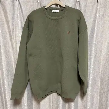 y111001 TINA:JOJUN 트레이닝복 니트 무지 로고 M