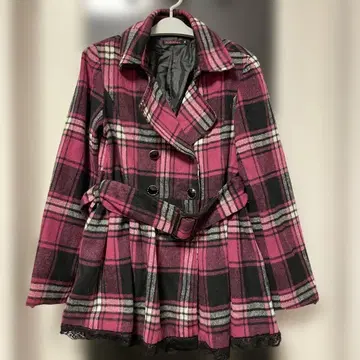 Diable baiser 체크 코트