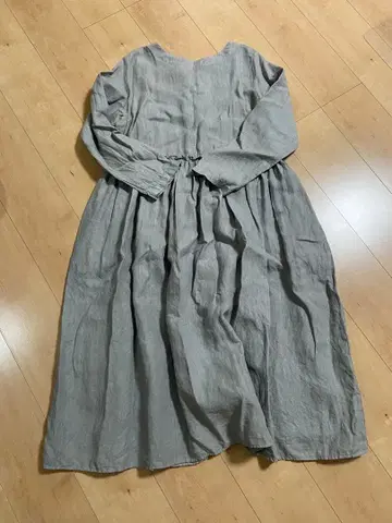 네스트로브 린넨 셔츠 원피스