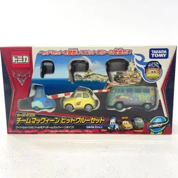 카즈 토미카 팀 피트 크루 세트 팀 맥퀸 타입