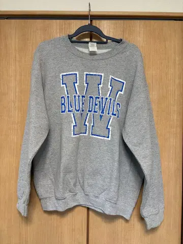 GILDAN 블루 데빌즈 칼리지 로고 맨투맨